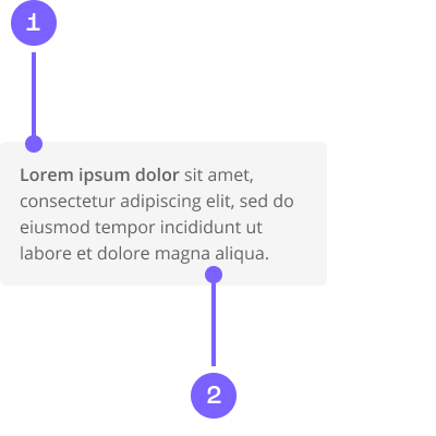 Diagram of a tool tip component.