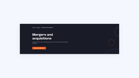 Inner hero simplified UI