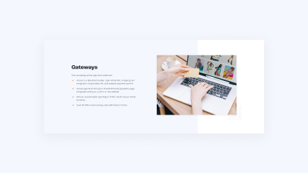 Text Left, Image Right UI